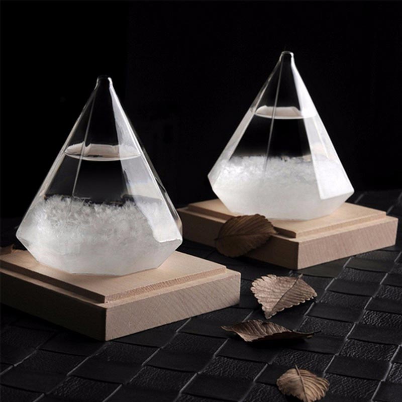Crystal Storm Glass Barometer