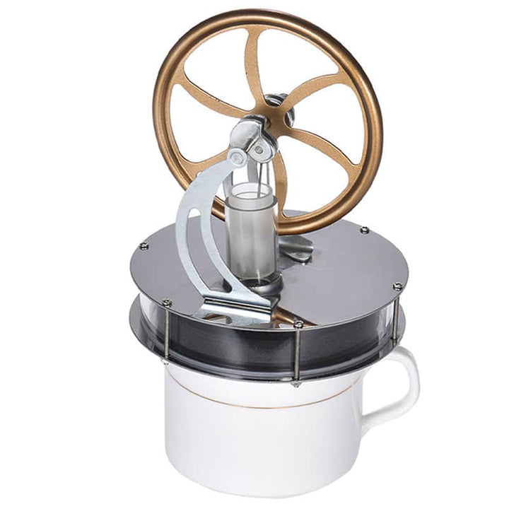 Low Temperature Stirling Engine Coffee Cup