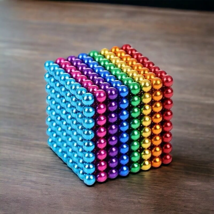 Rainbow Magnetic Balls